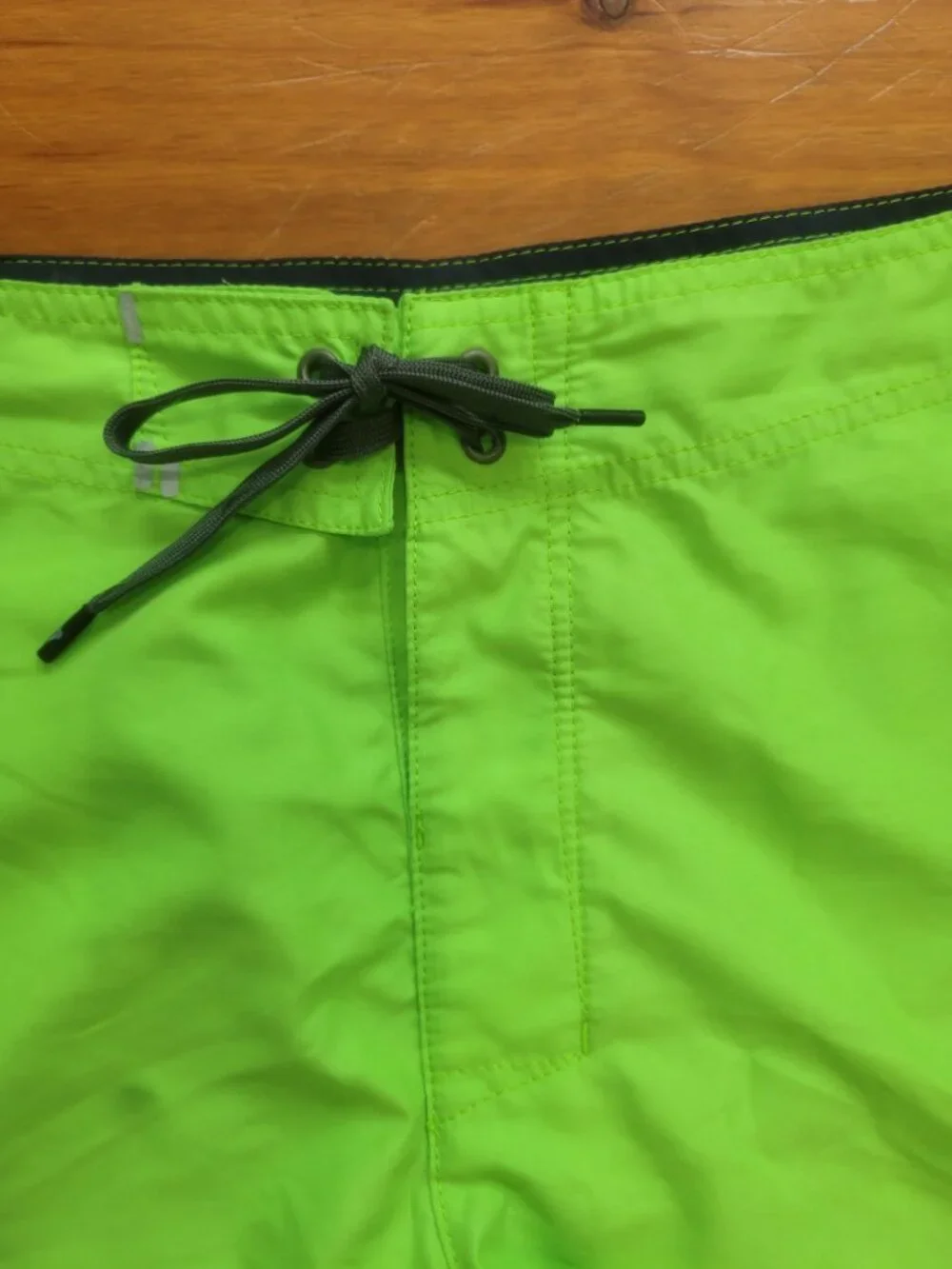 Men's Tommy Bahama Swim Trunks Board Shorts 34 Green Drawstring 9